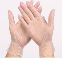 vinyl waterproof two hands available safety gloves