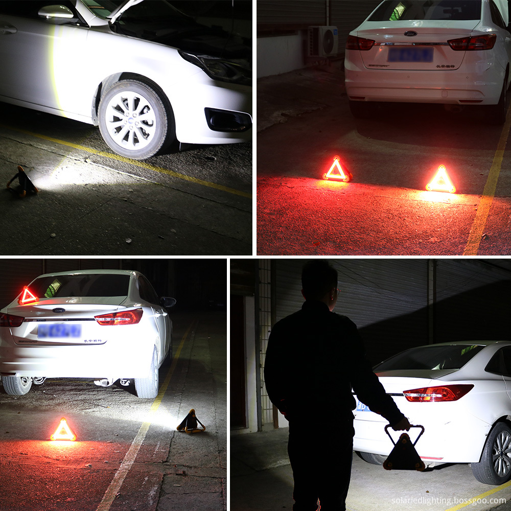 Portable All-Weather Triangle Emergency Illuminators Portable All-Weather Triangle Emergency Illuminators