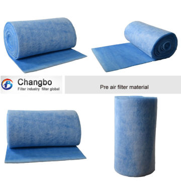 polyester pre-filter/air filter roll/spray booth pre filter roll