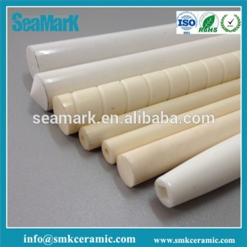 Alumina ceramic pipe /alumina ceramic tubes/seamark ceramic tubes