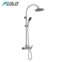 FUAO Chrome plated solid brass how to change bathtub faucet