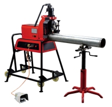 Pipe Grooving and Threading Machine