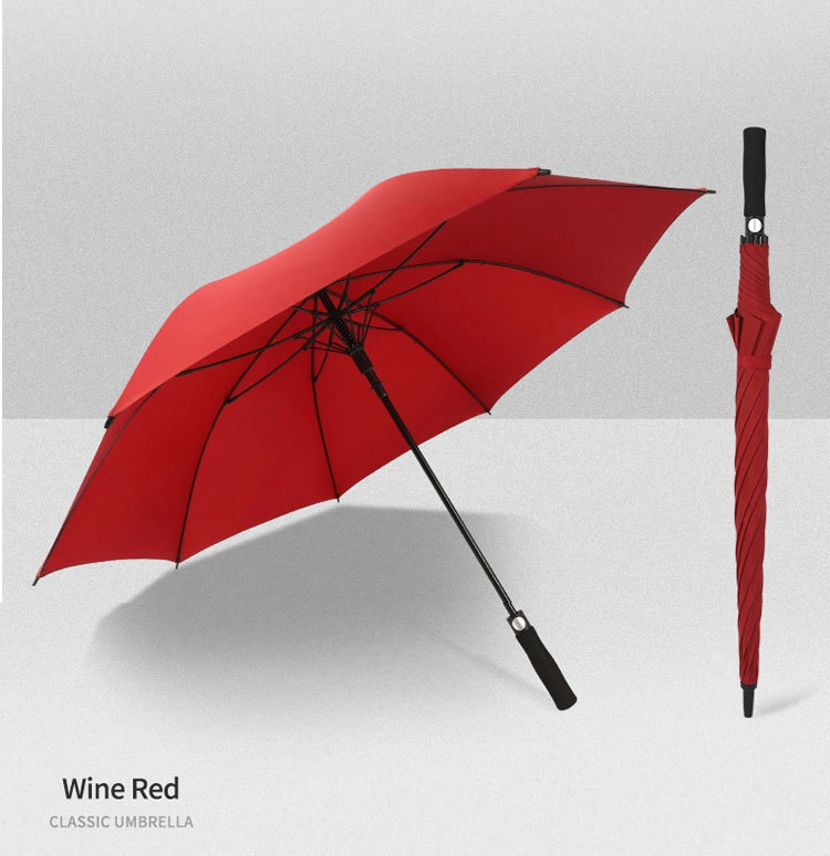 Cheap Umbrella Big Size Full Color Promotional Straight Golf Umbrella with Company Logo