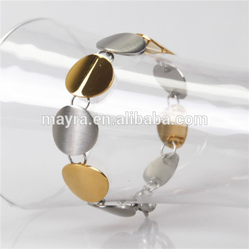 316l stainless steel new gold bracelet