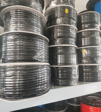 black pneumatic PU Tube Pneumatic Tubing Pneumatic Pipe