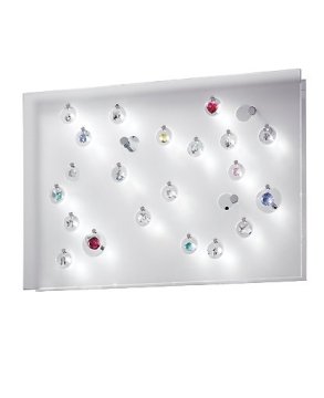 Modern glass wall sconce