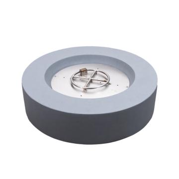 Outdoor Courtyard Furniture with Gas Firepit for Heating and Decoration