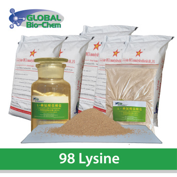98 Lysine HCL အမိုင်နိုအက်ဆစ်အမှုန့်
