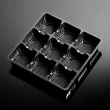 Plastic PET PP PS Blister Chocolate Insert Tray