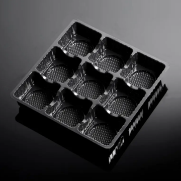 PET Clamshell Blister Tray for Chocolate/Biscuit/Food