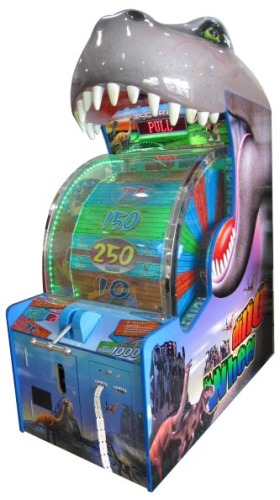 Hot Sale Dino Wheel Ticket Redemption Game Machine