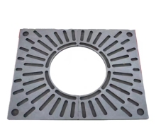Tree Pit / SMC/ FRP Square Tree Grilles for Protecting Corten Steel Trees Water Drain Grate