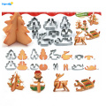 Metal Bulk 3D Cookie Cutter Set Christmas