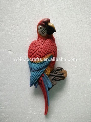 Resin parrot life size parrot