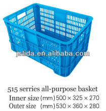 LD-515-5 stackable plastic moving crate