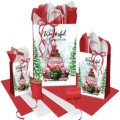 祝祭の印刷のクリスマスの紙箱のベーキングパン袋