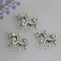 Retro Color Alloy Horse Charms Pendants Making DIY Handmade Tibetan Finding Jewelry