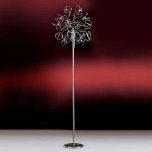 Crystal floor lamp