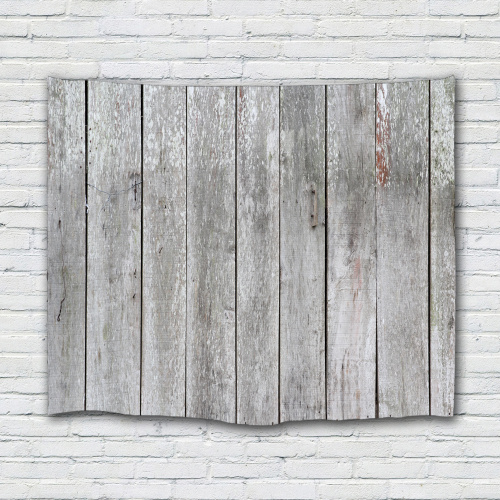 Vintage Grey Planks Tapestry Wall Hanging Vertical Striped Wooden Board Wall Tapestry for Livingroom Bedroom Dorm Home Decor