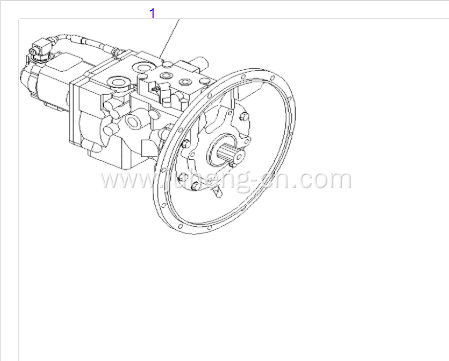 PC78US-6 Hydraulic Pump Main Pump 708-3T-00240