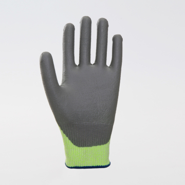 Polyester Smooth Finish Nitrile Coated Safety Gloves