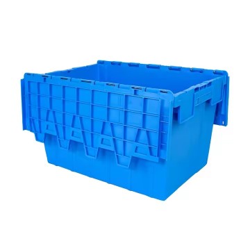 Large nestable plastic fish containers storage box