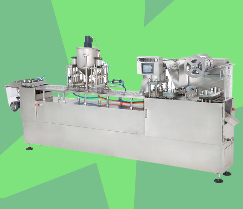 Support Customization High Precision Automatic Mango Juice Jam Jelly Cup Filling And Sealing Machine