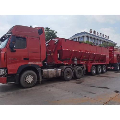 Traseiro traseiro trailer semi trailer Carros dump trailer