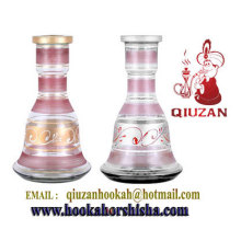 Medium Pink Stripes Mya Shisha Hookah bouteille