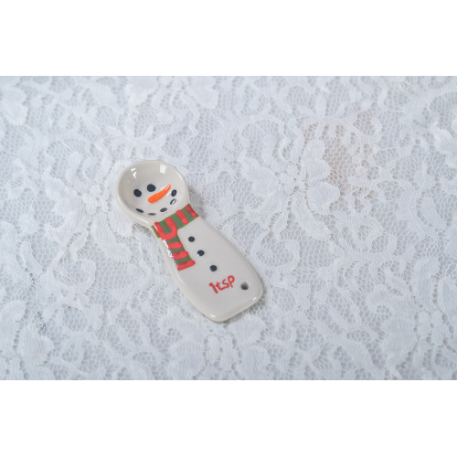 Piatti decorativi pupazzo di neve Piatti in ceramica all&#39;ingrosso Natale