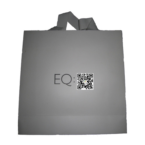 Custom manufacture recyclable promotional shopping paper bag