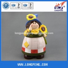 Sunflower Ceramic Jar for cookie