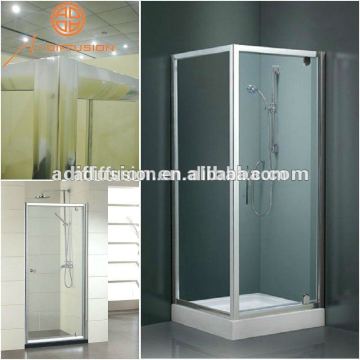 aluminum shower door frame GQ642