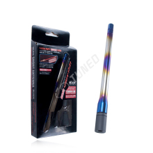 JDM Titanium Blue Car Antenna - 15.7cm Decorative Accessory