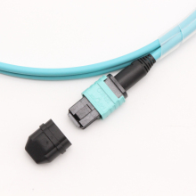 1M OM3/OM4 8/12/24f MPO/MTP fiber optic patch cord