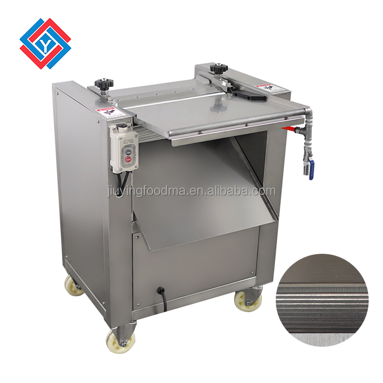 400mm Large width commercial fish skin removal machine