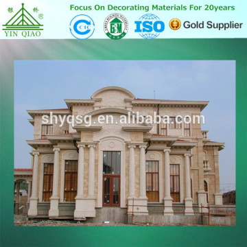 Wholesale Solid durable villa outdoor grc cement facade decoration