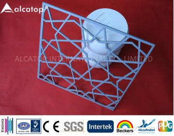 PVDF Coating Perforated Aluminum Solid Panel