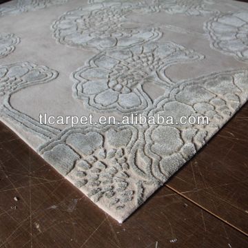 Knotted Carpet, Viscose Knotted Carpet, Viscose Carpet 002