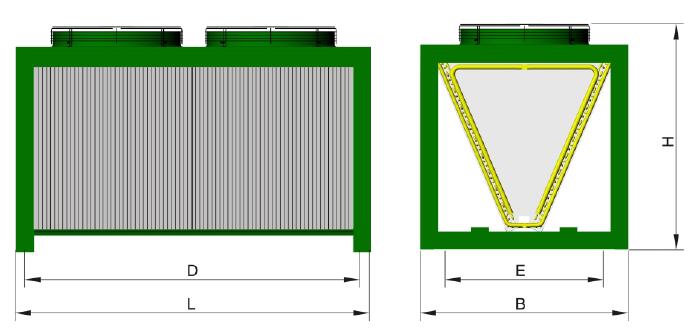condensadores enfriados por aire air cooled condensers