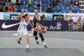 Interlocación del piso de la cancha de baloncesto