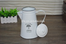New Design Enamel Coffee Pot Teapot With Lid