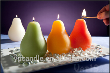 Wonderfully scented pear candles