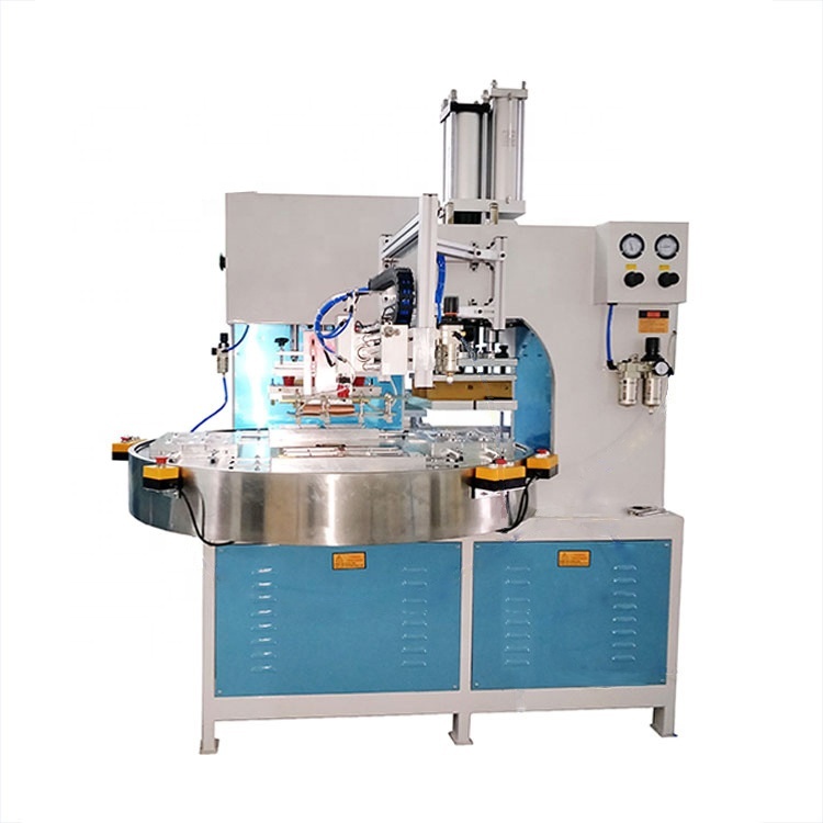 High-Frequency Ostomy Bag Making Machines with Automatic Turntable Double Heads for Medical Bags
