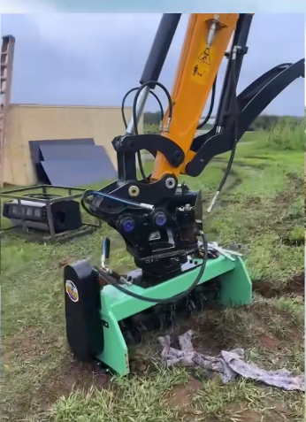 Hydraulic Excavator Forestry Mulcher High Efficiency Wood Chipper Shredder Mulcher Crusher