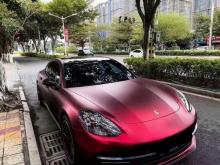 Bubble Free PET metal romani red Car Vinyl