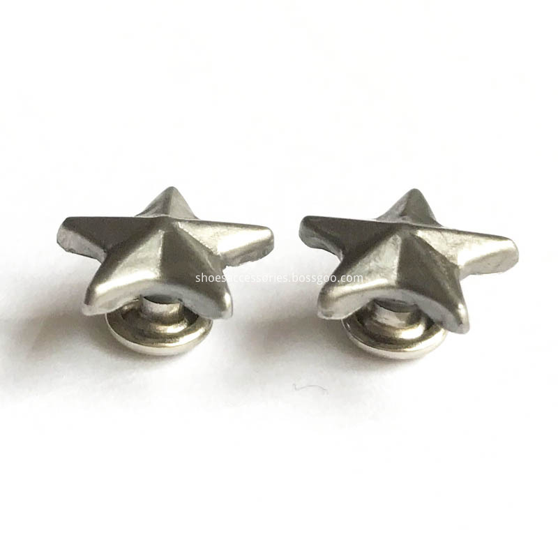 Black Nickel Star Rivets