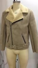 Men's Camel Faux Suede Jacket