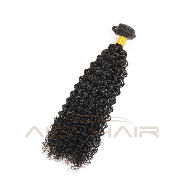 Aisi Hair 100% Brazilian Human Hair Bundles Afro Curly Unprocessed virgin Human Hair Weave Extension for Black Women