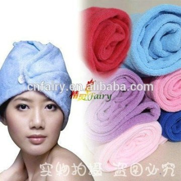 Microfiber hair towel Hair turbans factory